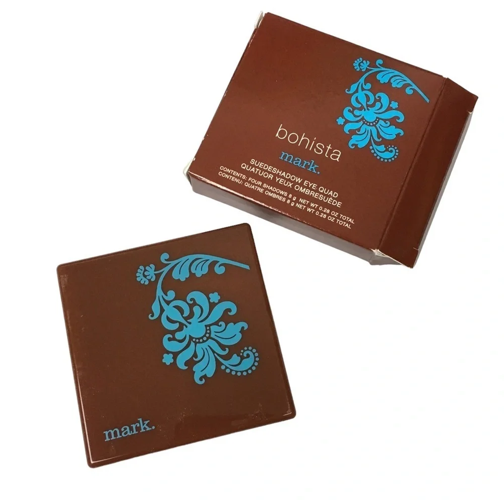 mark. Bohista Eye Shadow Quad Palette 4 Full Size I-mark. Eyeshadows Avon RARE